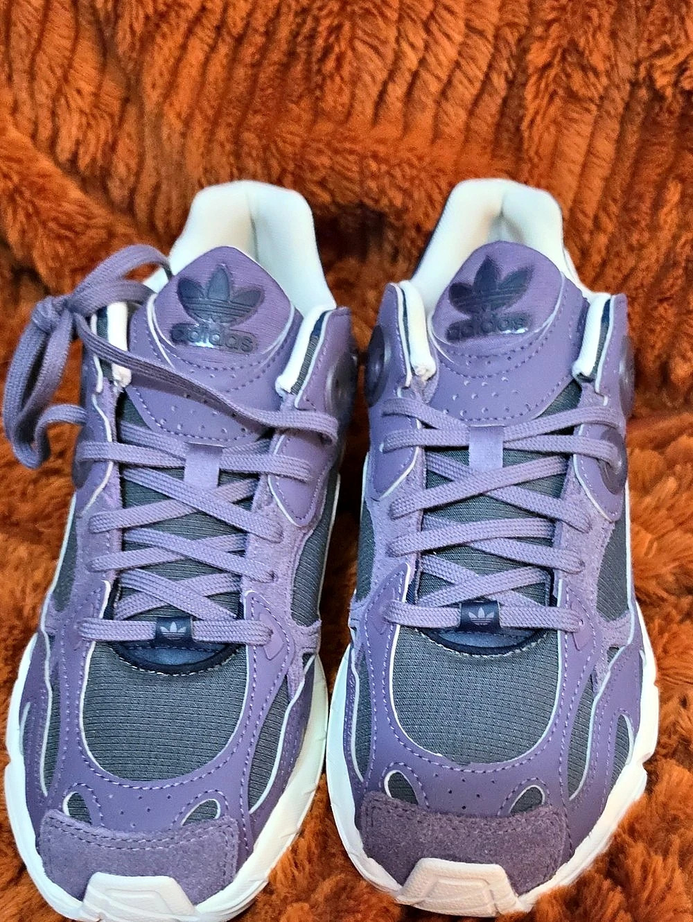 adidas ZX Torsion Legacy Purple Sneakers Purple & White